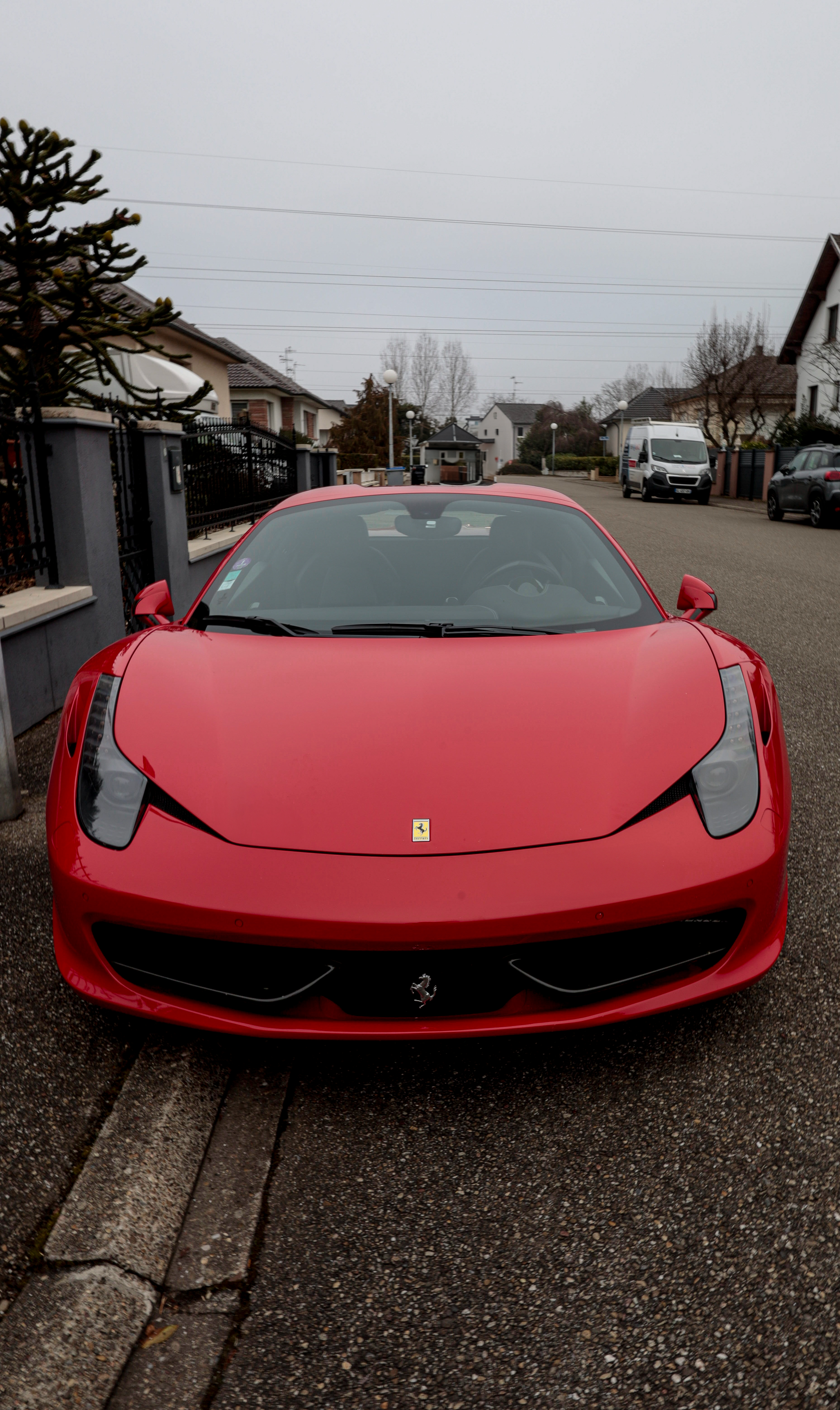 Ferrari 458 vue avant